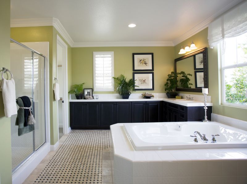 Luxurious Bathroom with Modern Fixtures